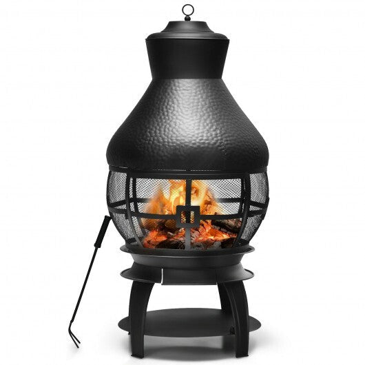 Patio Wood Burning Chimneys Fireplace W2B