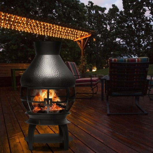 Patio Wood Burning Chimneys Fireplace W2B