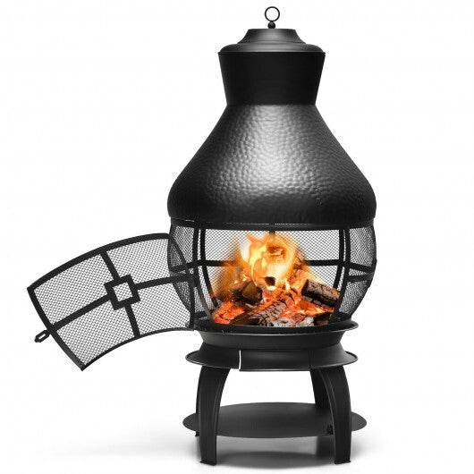 Patio Wood Burning Chimneys Fireplace W2B