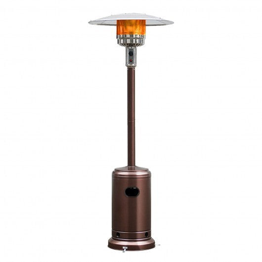 Garden Propane Standing LP Gas Steel Accessories Heater-Silver W2B