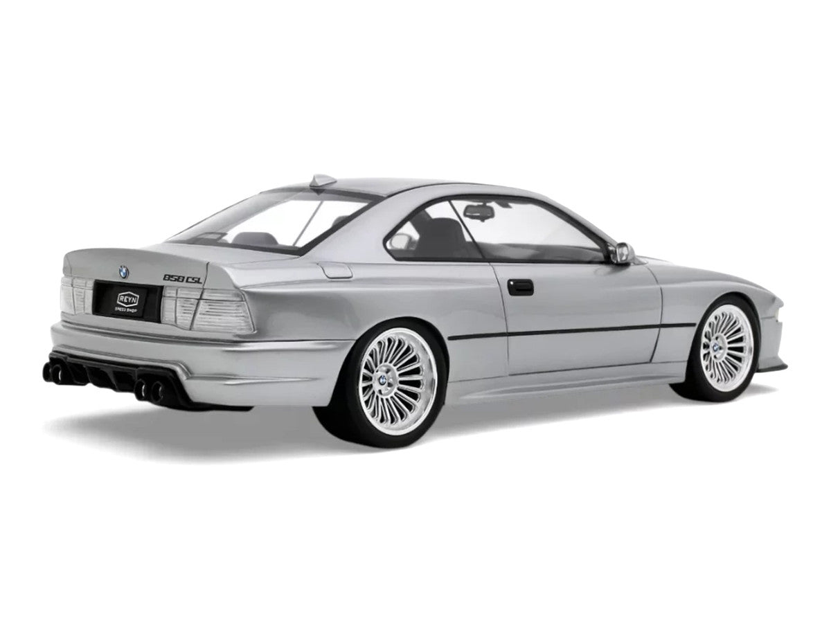 2024 BMW Reyn Speed Shop 858 CSL "Designed by JONSIBAL" Chrome Shadow Metallic Limited Edition to 2000 pieces Worldwide 1/18 Model Car by Otto Mobile Otto Mobile