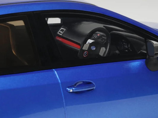2015 Subaru WRX Sti S207 RHD (Right Hand Drive) Blue Pearl Metallic Limited Edition to 2000 pieces Worldwide 1/18 Model Car by Otto Mobile-0