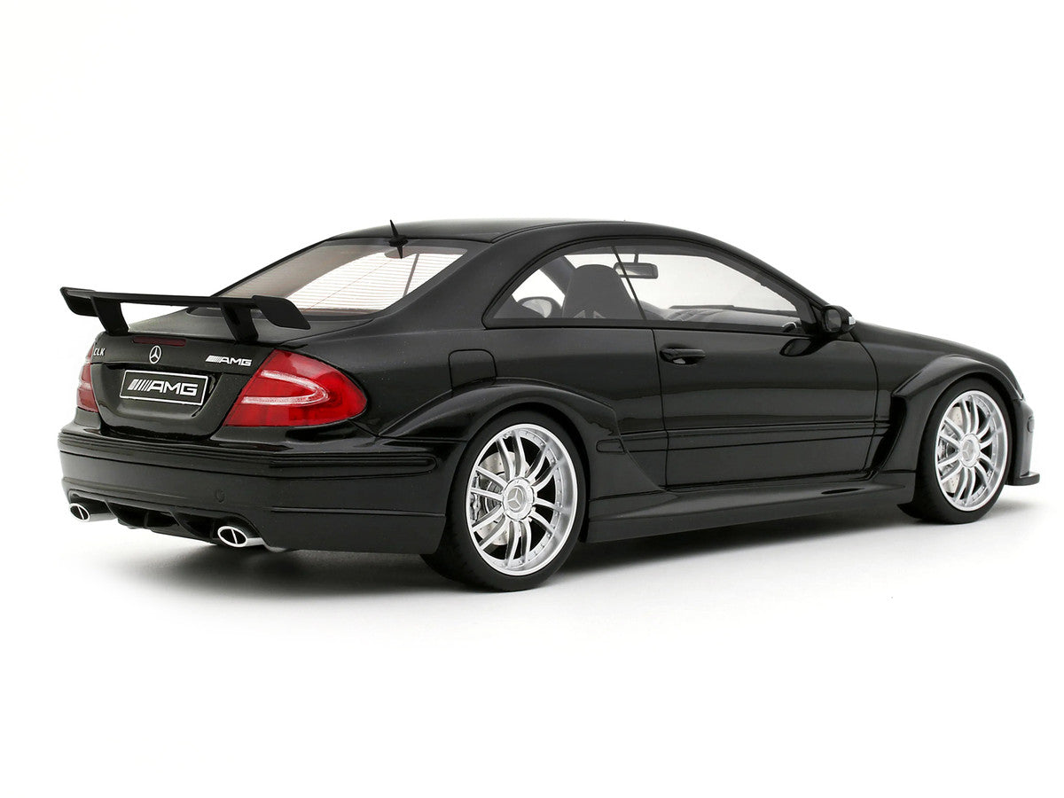 2004 Mercedes-Benz C209 CLK DTM AMG Coupe Obsidian Black Metallic Limited Edition to 999 pieces Worldwide 1/18 Model Car by Otto Mobile-1