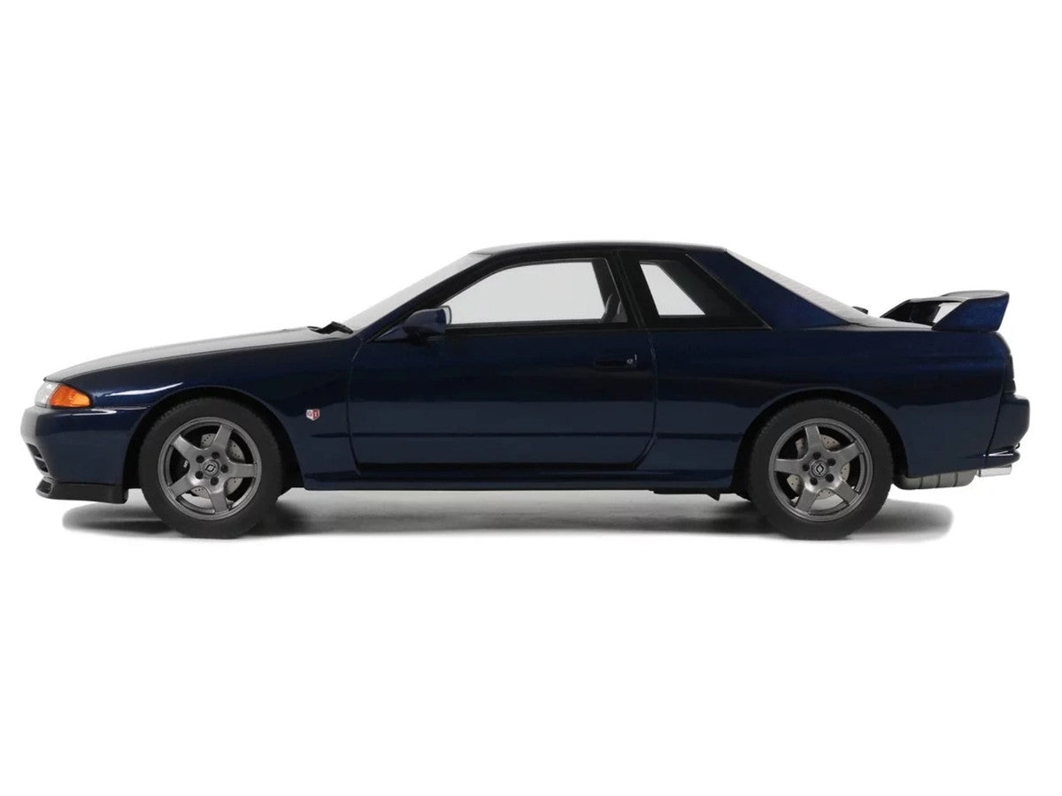 1993 Nissan Skyline GT-R (BNR32) RHD (Right Hand Drive) Dark Blue Pearl Limited Edition to 2000 pieces Worldwide 1/18 Model Car by Otto Mobile-3
