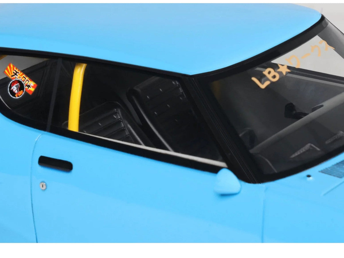 2024 Nissan Skyline 2000 GT-R (KPGC110) "LB-Works" RHD (Right Hand Drive) Blue Limited Edition to 999 pieces Worldwide 1/18 Model Car by Otto Mobile Otto Mobile