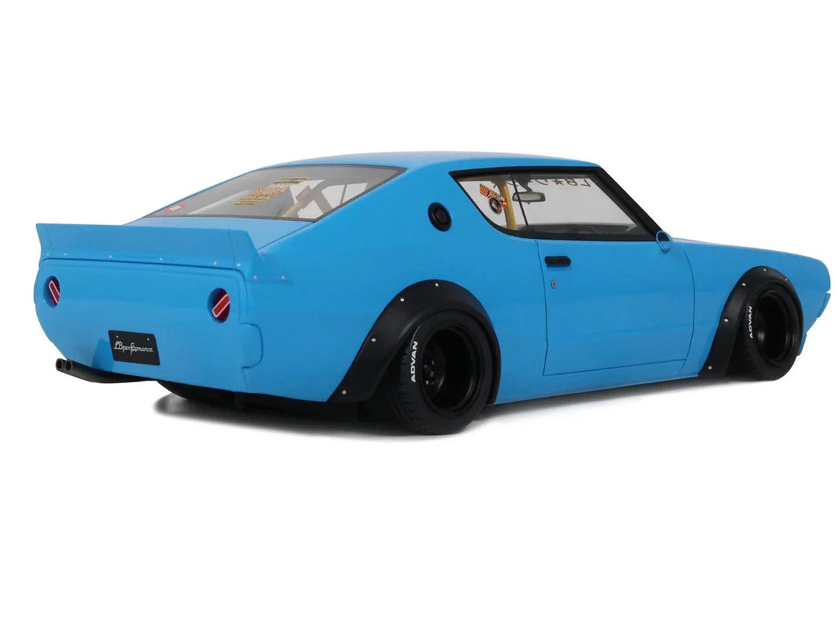 2024 Nissan Skyline 2000 GT-R (KPGC110) "LB-Works" RHD (Right Hand Drive) Blue Limited Edition to 999 pieces Worldwide 1/18 Model Car by Otto Mobile Otto Mobile