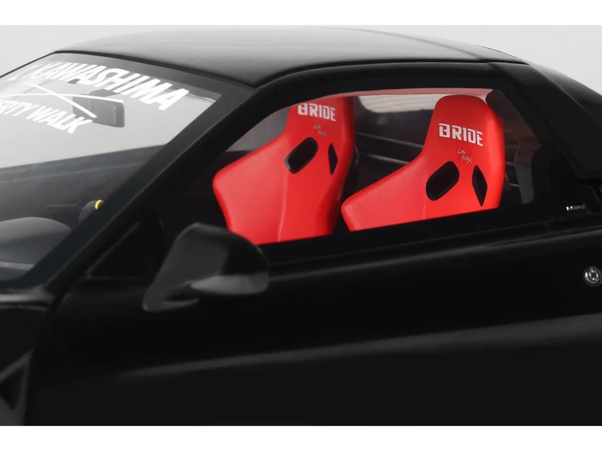 2020 Honda NSX (NA1) LB-Works Black with Red Interior Limited Edition to 2000 pieces Worldwide 1/18 Model Car by Otto Mobile Otto Mobile