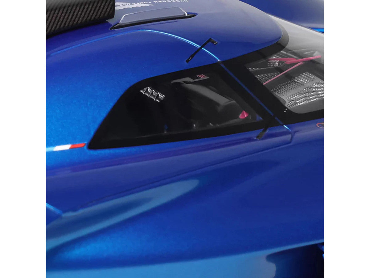 2024 Alpine Alpenglow HY6 Concept Car Specular Blue Metallic 1/18 Model Car by Otto Mobile Otto Mobile
