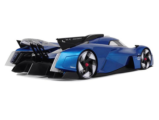 2024 Alpine Alpenglow HY6 Concept Car Specular Blue Metallic 1/18 Model Car by Otto Mobile Otto Mobile