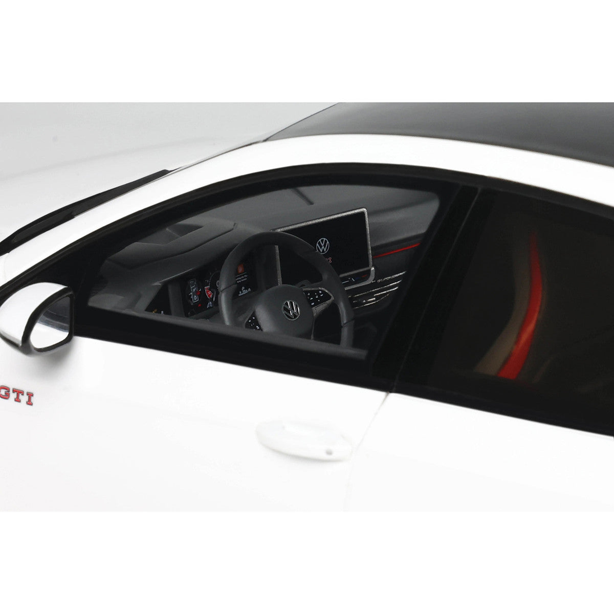 2024 Volkswagen Golf Mk.8 GTi Clubsport Pure White Limited Edition to 999 pieces Worldwide 1/18 Model Car by Otto Mobile Otto Mobile
