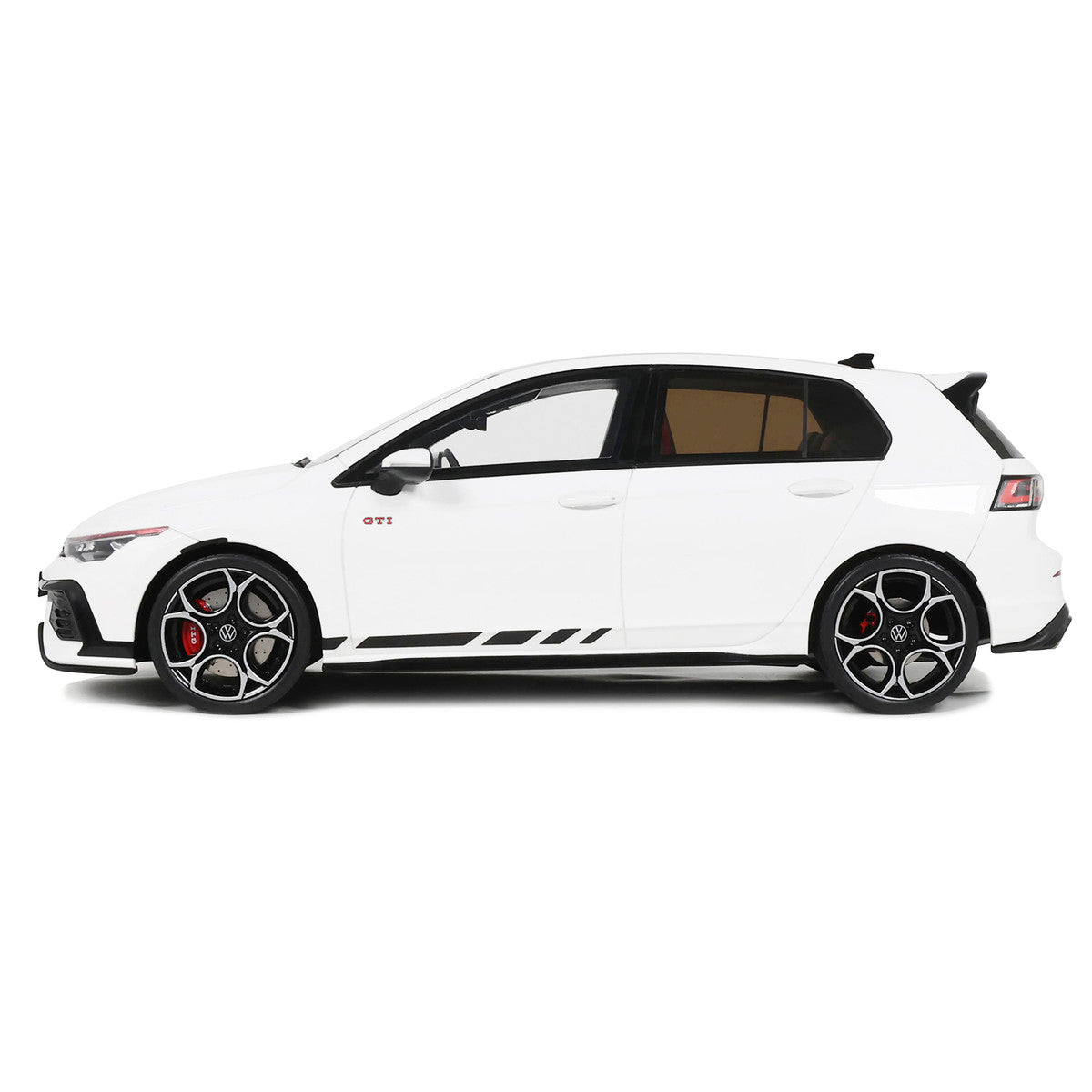 2024 Volkswagen Golf Mk.8 GTi Clubsport Pure White Limited Edition to 999 pieces Worldwide 1/18 Model Car by Otto Mobile Otto Mobile