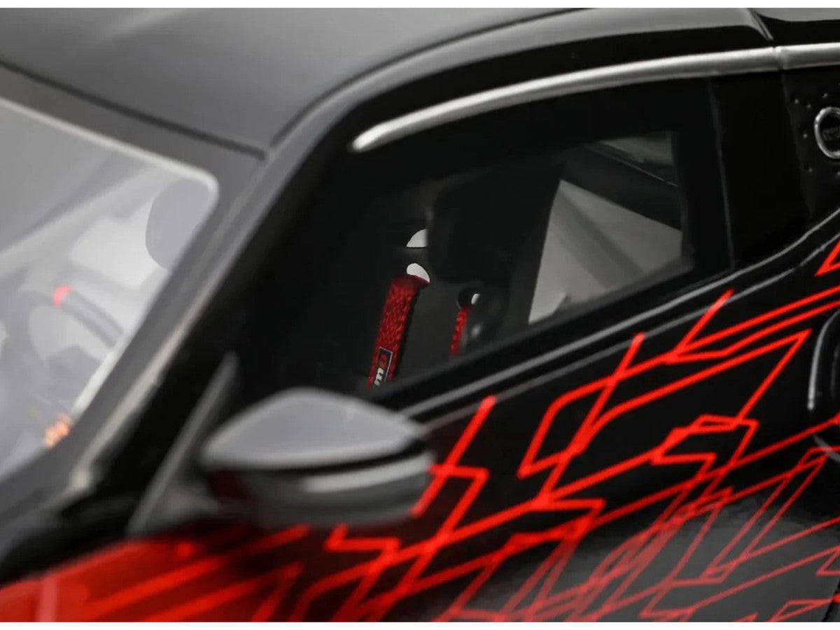 2022 Nissan Z GT4 #23 Black with Red Graphics "2022 SEMA Show" 1/18 Model Car by Otto Mobile-3