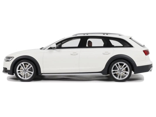 2015 Audi C7 All Road Ibis White 1/18 Model Car by Otto Mobile Otto Mobile