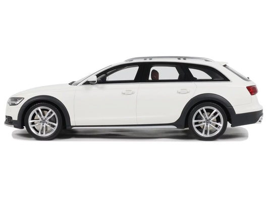 2015 Audi C7 All Road Ibis White 1/18 Model Car by Otto Mobile-0