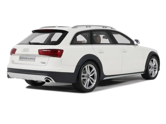2015 Audi C7 All Road Ibis White 1/18 Model Car by Otto Mobile Otto Mobile