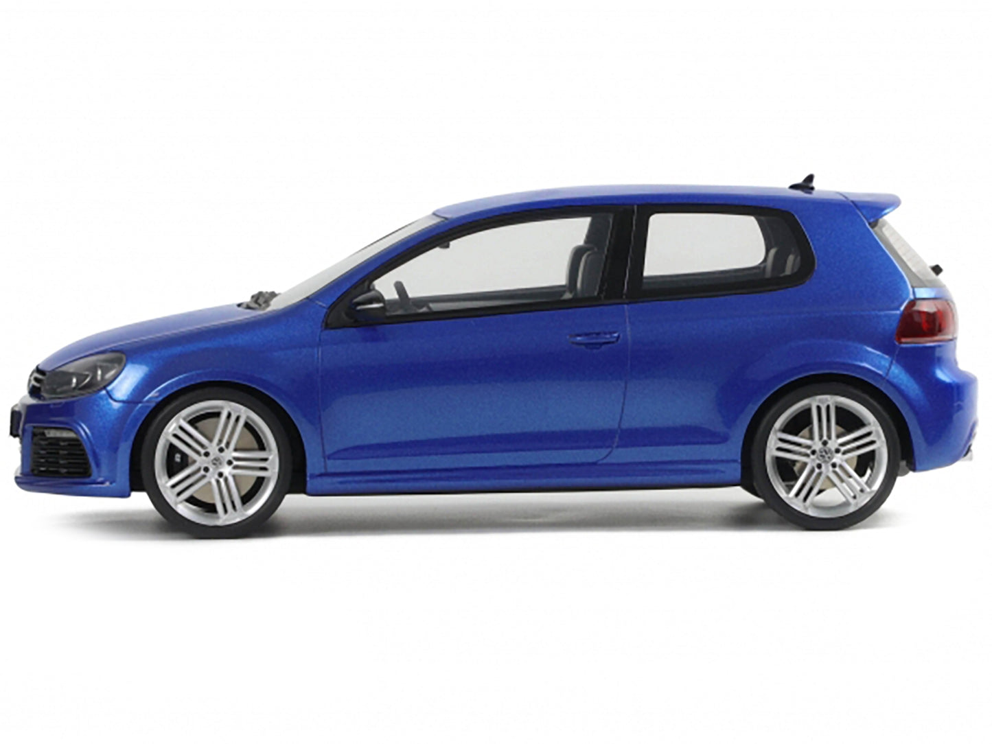 2010 Volkswagen Golf VI R Rising Blue Metallic Limited Edition to 3000 pieces Worldwide 1/18 Model Car by Otto Mobile