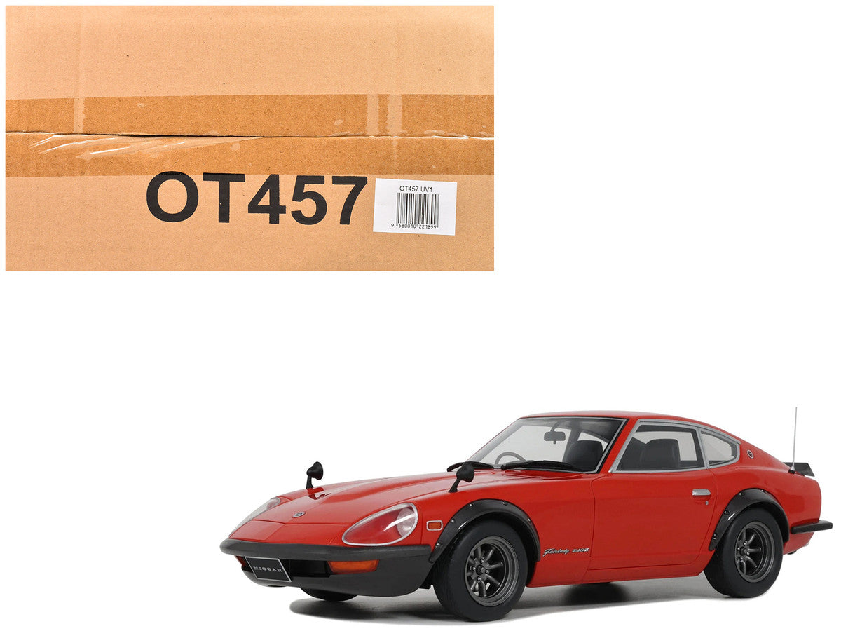 1972 Nissan Fairlady 240ZG RHD (Right Hand Drive) Grand Prix Red Limited Edition to 3000 pieces Worldwide 1/18 Model Car by Otto Mobile-4