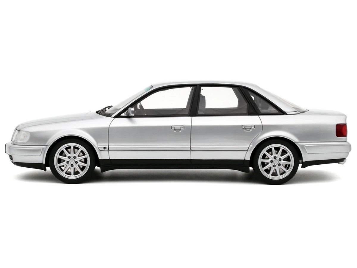 Audi S4 (C4) 4.2 V8 Crystal Silver Metallic Limited Edition to 2000 pieces Worldwide 1/18 Model Car by Otto Mobile-1