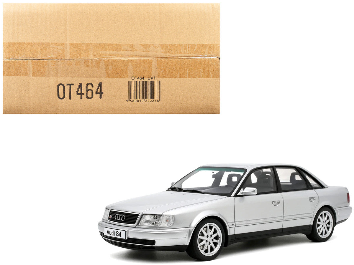 Audi S4 (C4) 4.2 V8 Crystal Silver Metallic Limited Edition to 2000 pieces Worldwide 1/18 Model Car by Otto Mobile-4