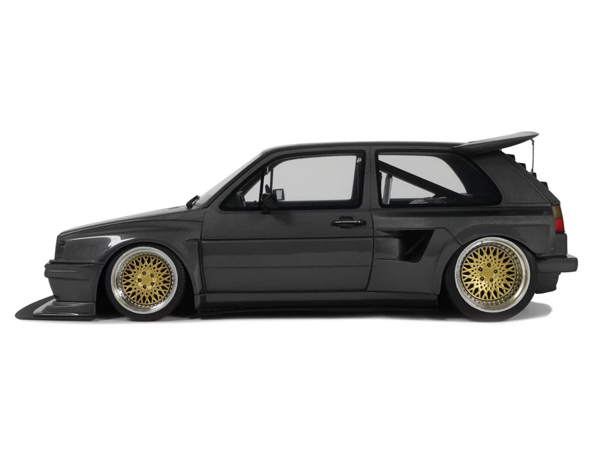 2021 Volkswagen Golf II GTI by Khyzyl Saleem Ascot Gray Metallic Limited Edition to 3000 pieces Worldwide 1/18 Model Car by Otto Mobile-3
