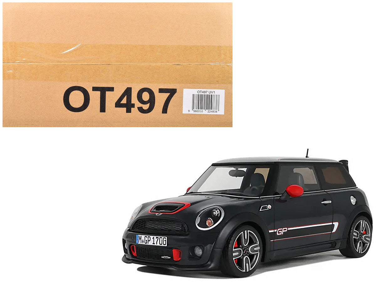2012 Mini JCW GP2 R56 Thunder Gray Metallic with Light Gray Top Limited Edition to 2000 pieces Worldwide 1/18 Model Car by Otto Mobile-0