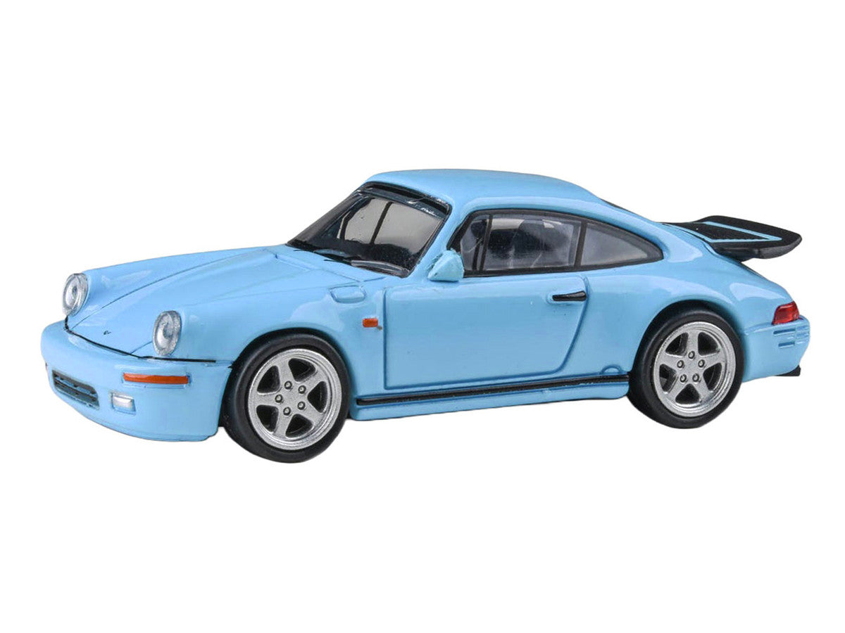 1987 RUF CTR Gulf Blue 1/64 Diecast Model Car by Paragon Models Paragon