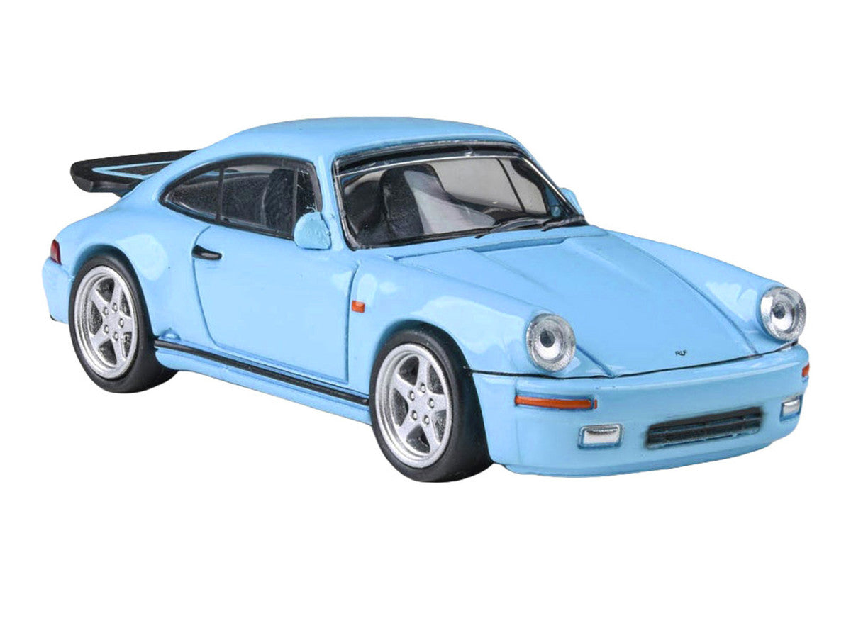 1987 RUF CTR Gulf Blue 1/64 Diecast Model Car by Paragon Models Paragon