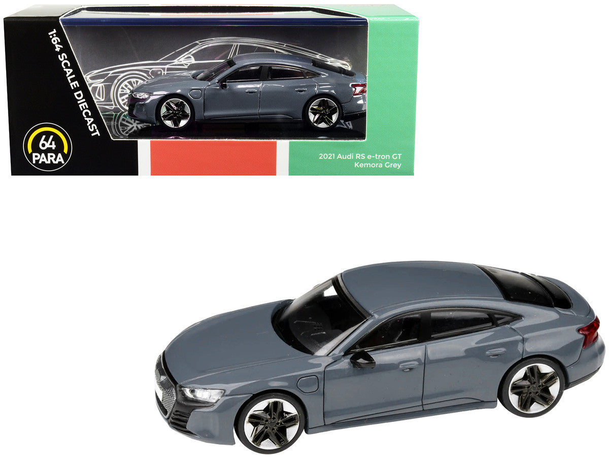 2021 Audi RS e-tron GT Kemora Gray 1/64 Diecast Model Car by Paragon Paragon