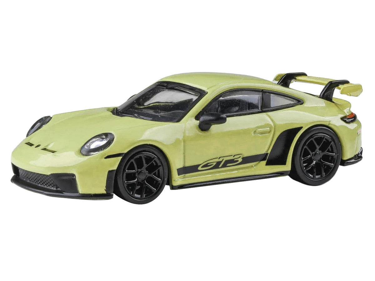 2025 Porsche 911 GT3 (992.2) Cartagena Yellow with Black Stripes 1/64 Diecast Model Car by Paragon Models Paragon