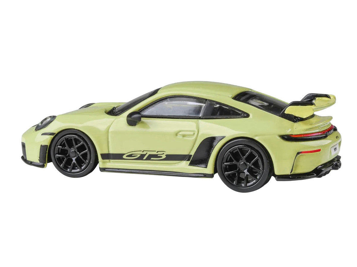 2025 Porsche 911 GT3 (992.2) Cartagena Yellow with Black Stripes 1/64 Diecast Model Car by Paragon Models Paragon