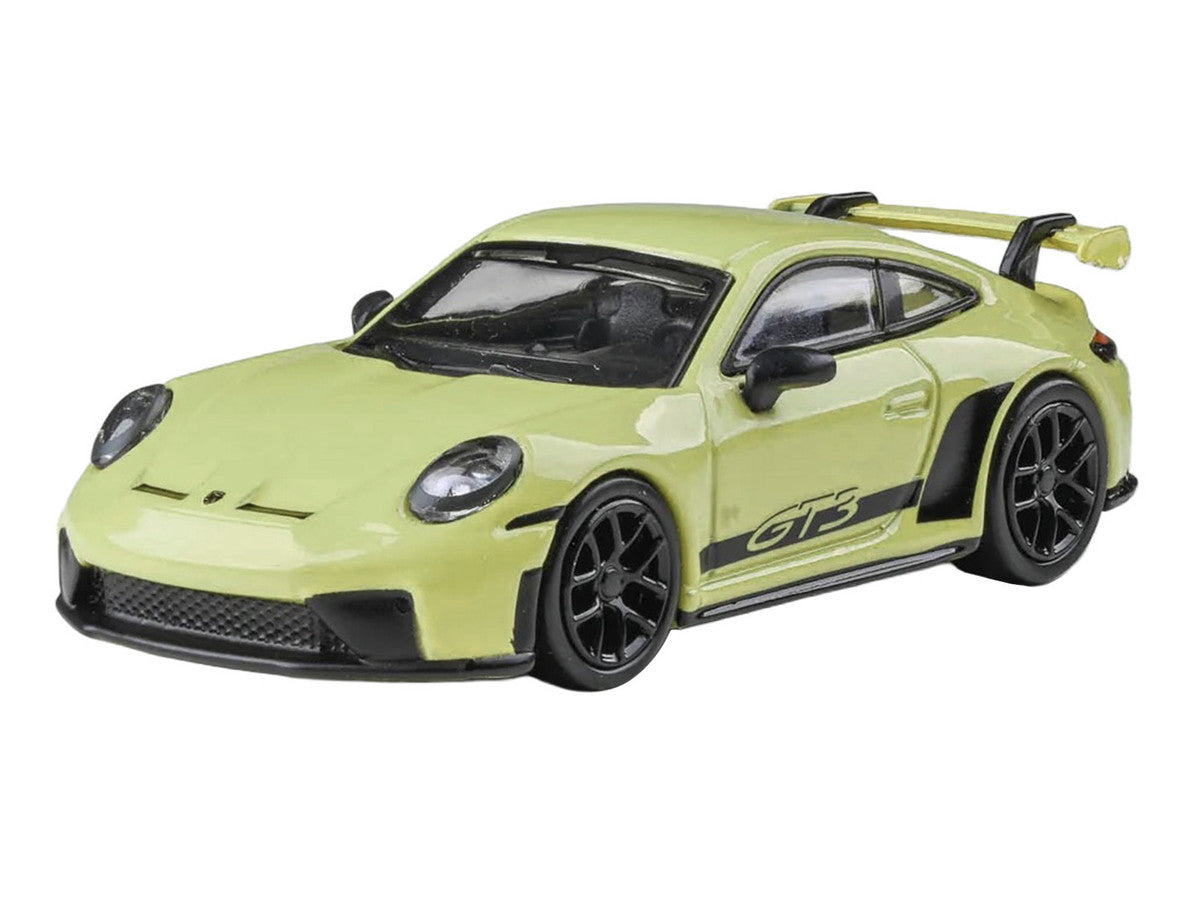 2025 Porsche 911 GT3 (992.2) Cartagena Yellow with Black Stripes 1/64 Diecast Model Car by Paragon Models Paragon