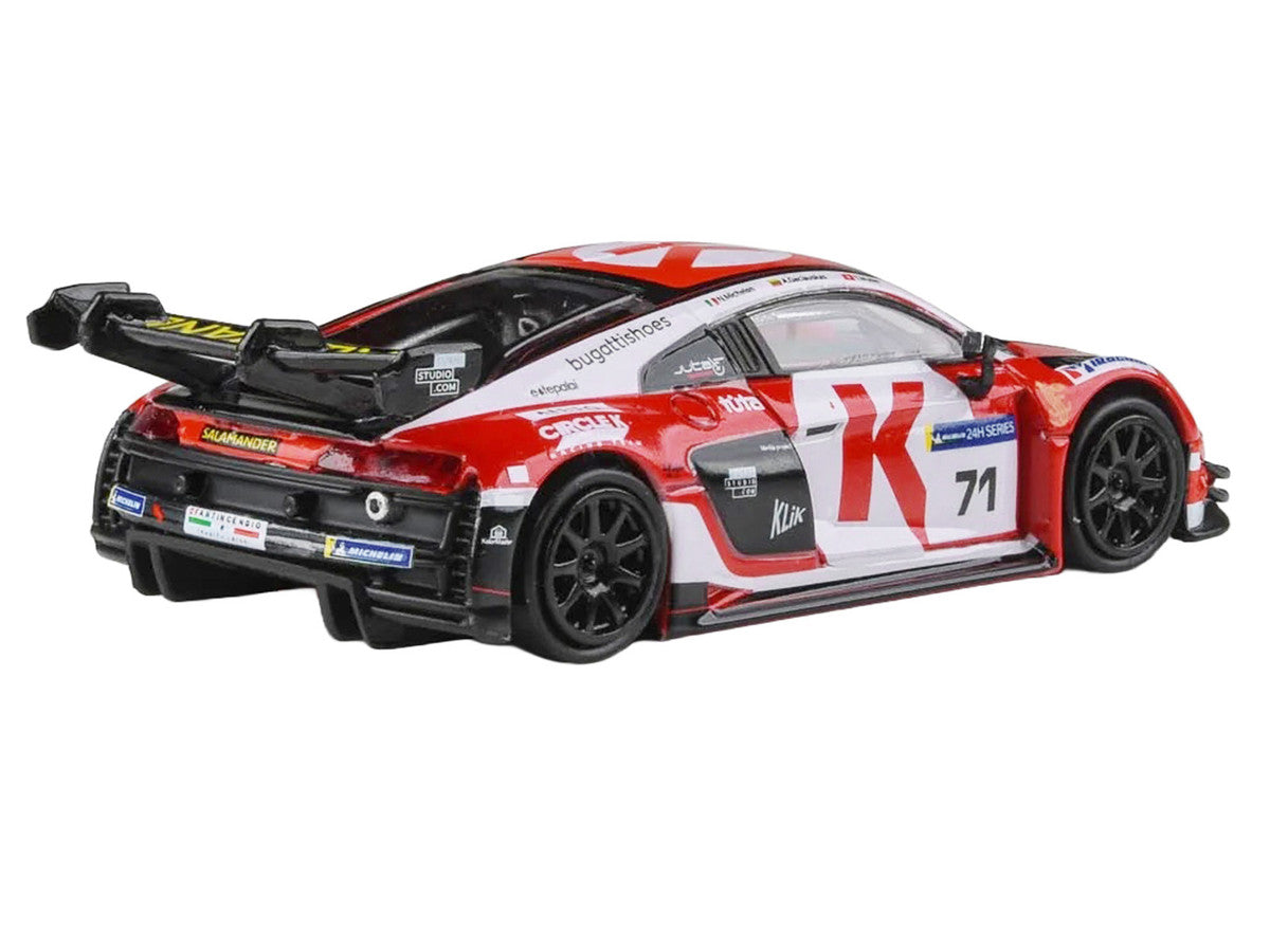 Audi R8 LMS GT3 EVO II #71 Arunas Geciauskas - Nicola Michelon - Tim Muller "Juta Racing" "12 Hours of Misano" (2025)  1/64 Diecast Model Car by Paragon Models Paragon