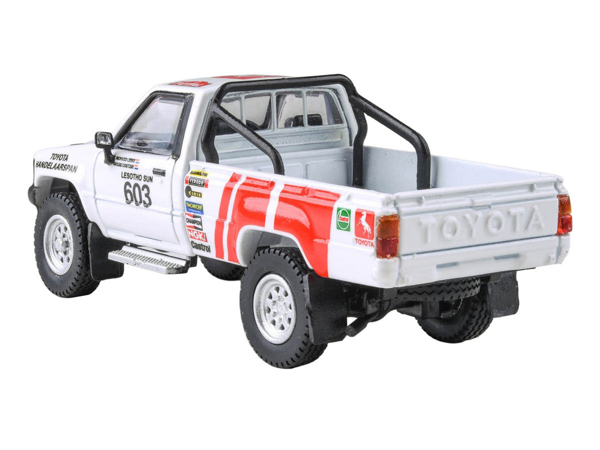 Toyota Hilux Pickup Truck #603 Kassie Coetzee - Richard Leeke Winner "Roof of Africa" (1993) 1/64 Diecast Model Car by Paragon Models Paragon
