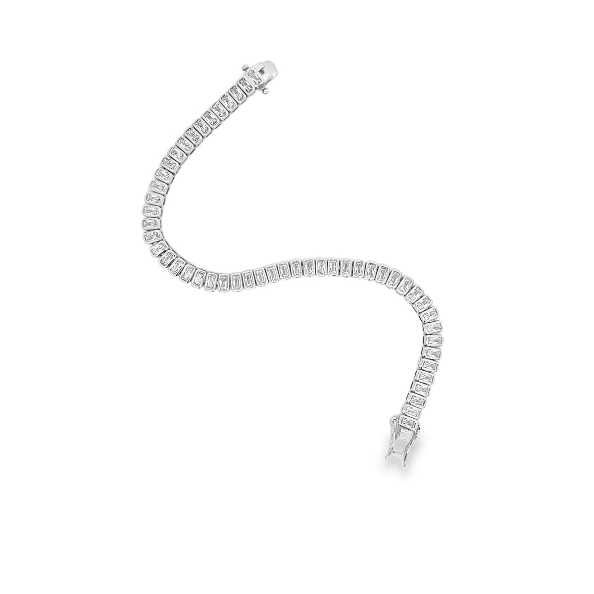 5mm Baguette Bracelet (I53A) MIA Jewelry