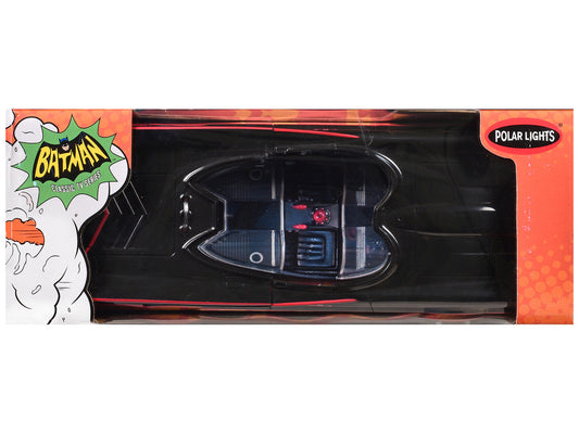 Skill 2 Model Kit Batmobile "Batman" (1966-1968) TV Series 1/25 Scale Model by Polar Lights Polar Lights