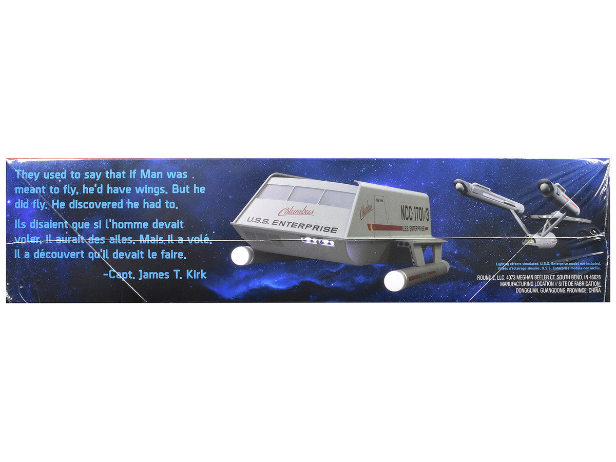 Skill 2 Model Kit Galileo Shuttlecraft "Star Trek: The Original Series" (1966-1968) TV Series 1/32 Scale Model by Polar Lights-2