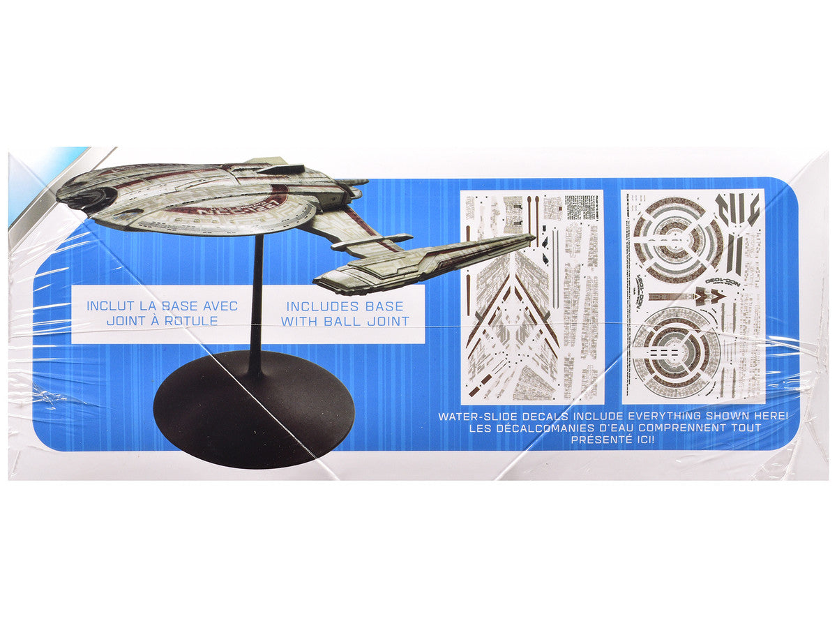Skill 2 Snap Model Kit U.S.S. Shenzhou NCC-1227 Spacecraft "Star Trek: Discovery" (2017-2024) TV Series 1/2500 Scale Model by Polar Lights Polar Lights