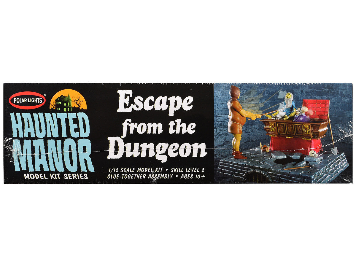 Skill 2 Model Kit Haunted Manor "Escape from the Dungeon" Diorama Set 1/12 Scale Model by Polar Lights Polar Lights