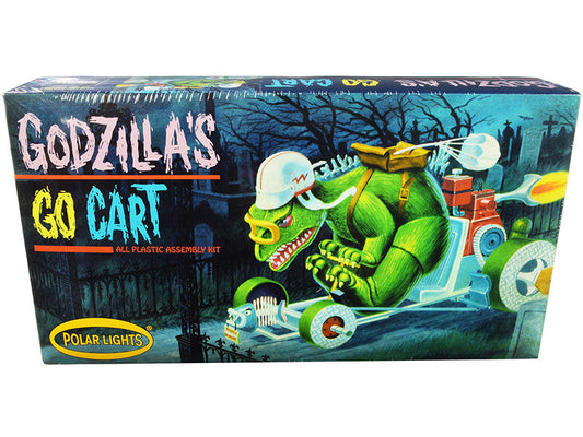 Skill 2 Model Kit Godzilla's Go Cart Model Kit by Polar Lights Polar Lights
