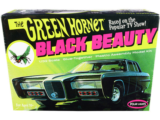 Skill 2 Model Kit Black Beauty "The Green Hornet" (1966-1967) TV Series 1/32 Scale Model by Polar Lights Polar Lights