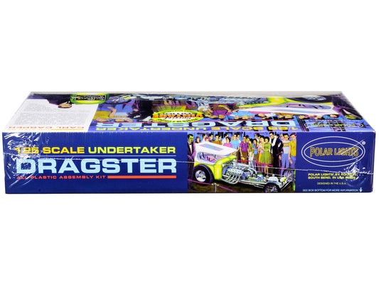 Skill 2 Model Kit Undertaker Dragster by Carl Casper 1/25 Scale Model by Polar Lights Polar Lights