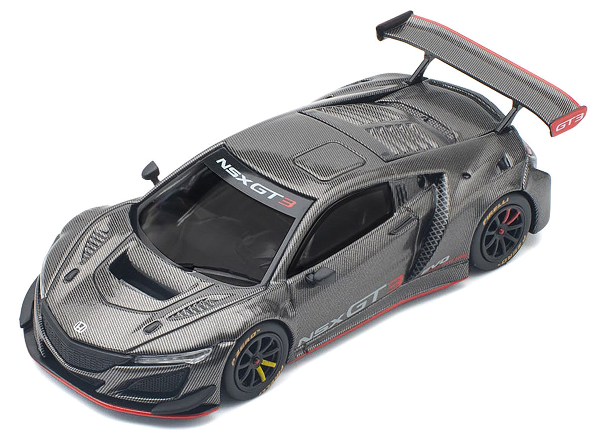 Honda NSX GT3 EVO22 Carbon Edition 1/64 Diecast Model Car by Pop Race Pop Race