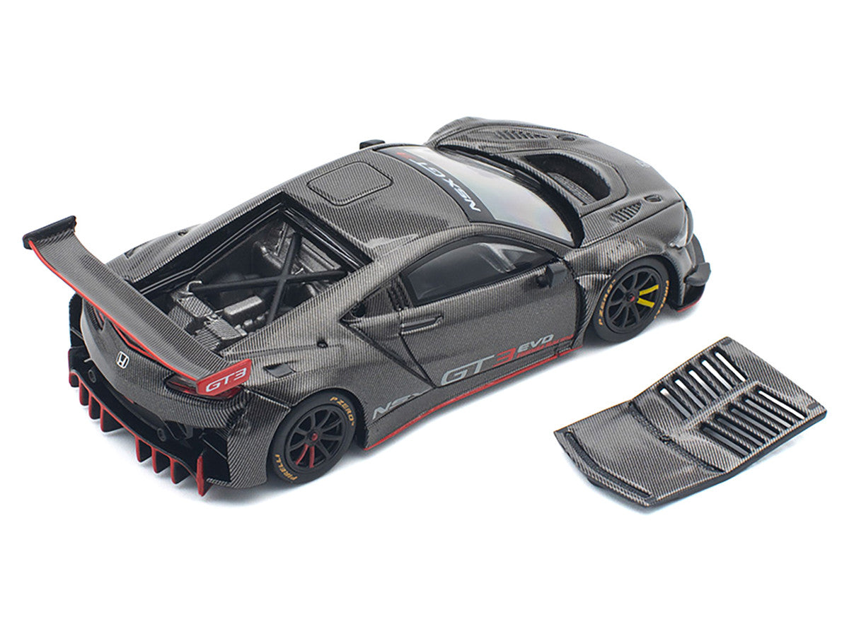 Honda NSX GT3 EVO22 Carbon Edition 1/64 Diecast Model Car by Pop Race Pop Race