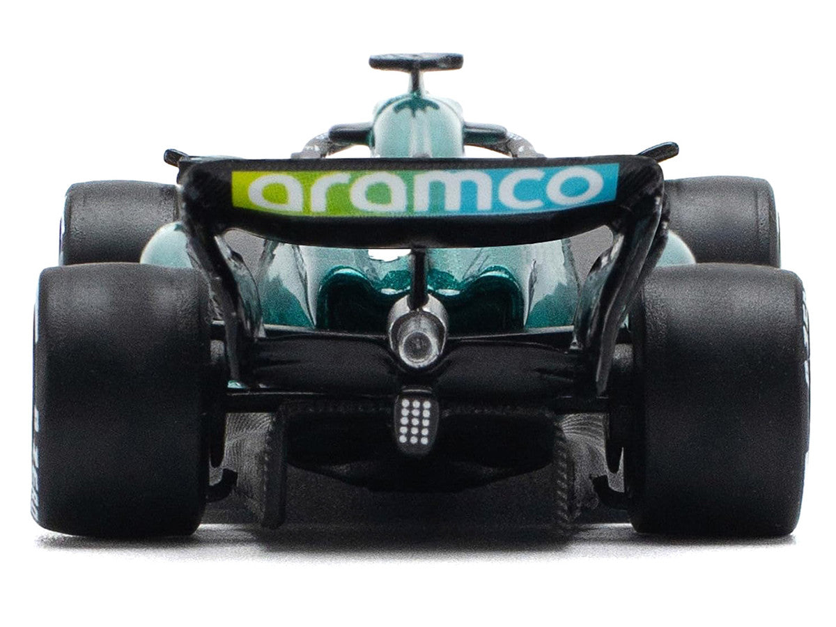 Aston Martin AMR23 #14 Fernando Alonso "Formula One F1 World Championship" (2023) 1/64 Diecast Model Car by Pop Race Pop Race