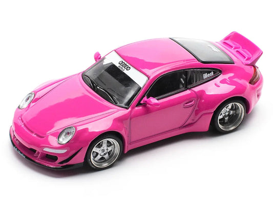 RWB 997 Pink 1/64 Diecast Model Car by Pop Race Pop Race