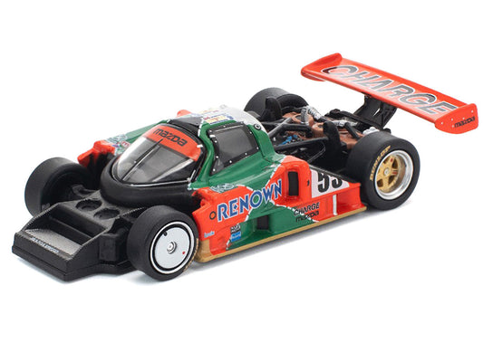 Mazda 787B #55 Johnny Herbert - Volker Weidler - Bertrand Gachot "Mazdaspeed" Winner "24 Hours of Le Mans" (1991) 1/64 Diecast Model Car by Pop Race Pop Race