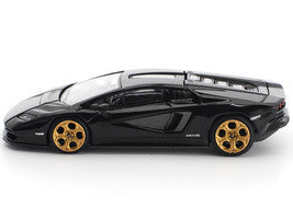 Lamborghini Countach LPI 800-4 Deep Black 1/64 Diecast Model Car by Pop Race Pop Race