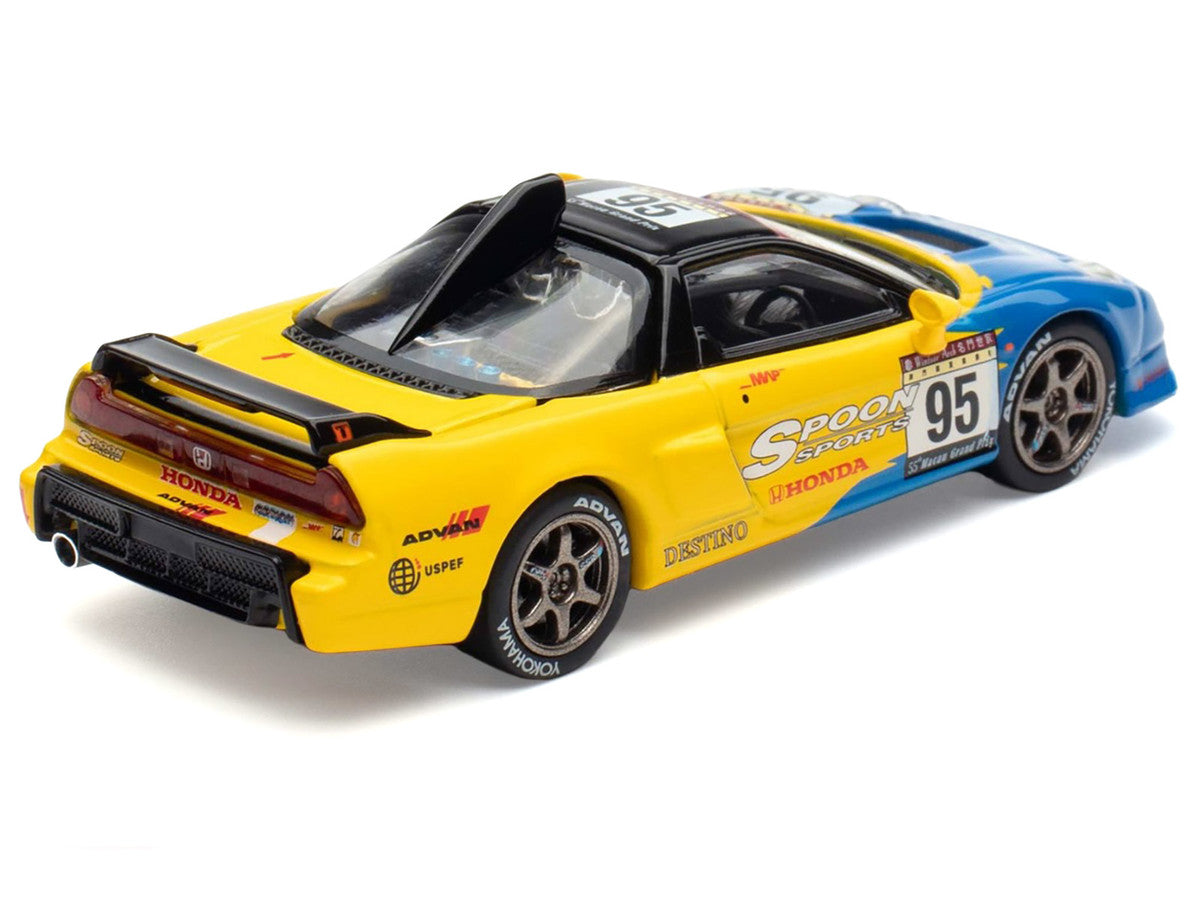 Honda NSX-R GT RHD (Right Hand Drive) #95 Spoon Sports "Macau Cup" "Tokyo Auto Salon - Hong Kong 2025" 1/64 Diecast Model Car by Pop Race Pop Race