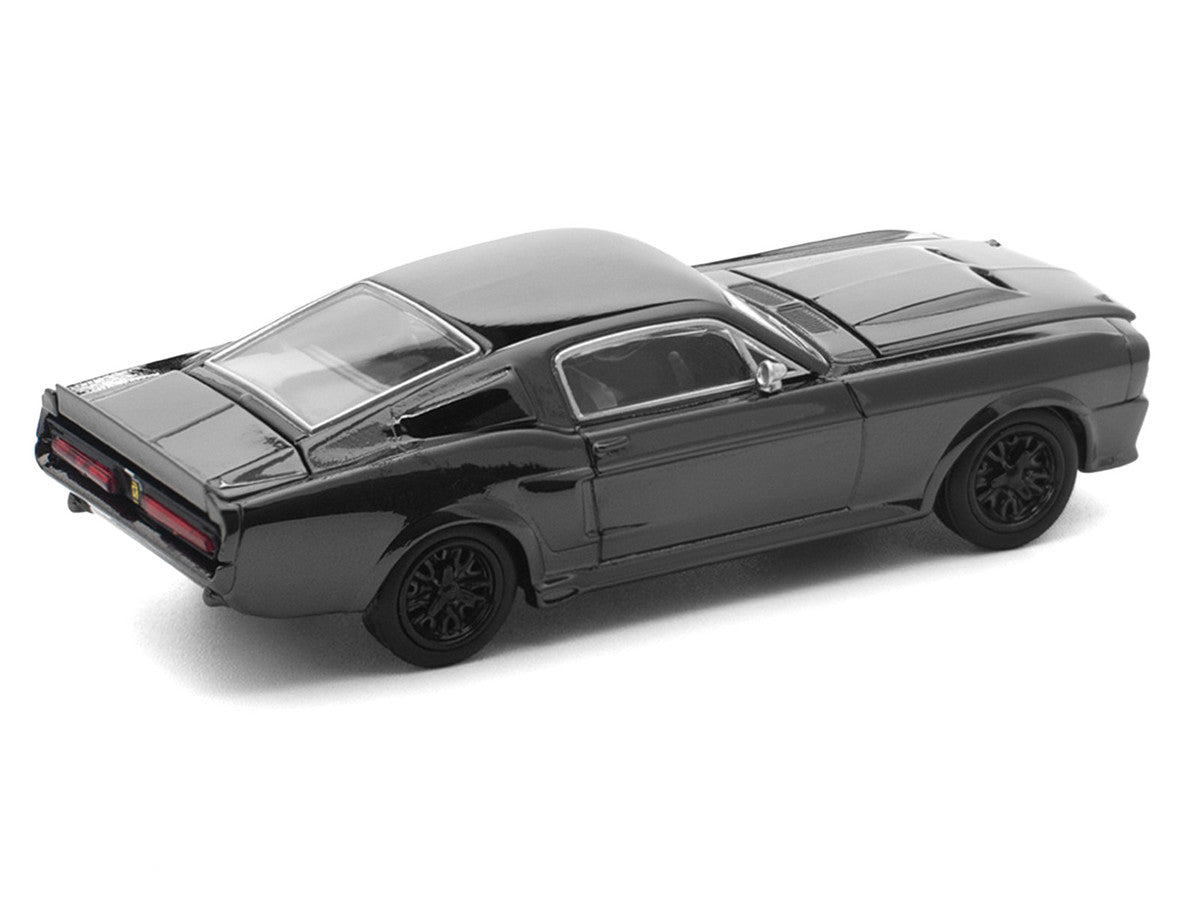 Shelby Mustang GT500 Dark Chrome "The Dark Chrome Series" 1/64 Die Cast Model Car by Pop Race Pop Race