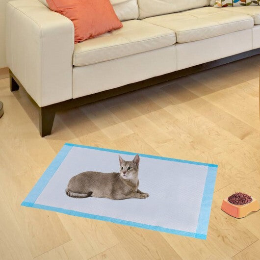 150  Pieces 24 x 36 Inch Pet Wee Pee Piddle Pad-S - Color: Light Blue - Size: S W2B